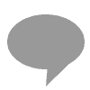 message speech bubble get in touch