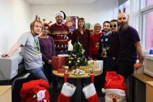 Edinburgh Napier University Service Desk Institute of the Month Team Photo