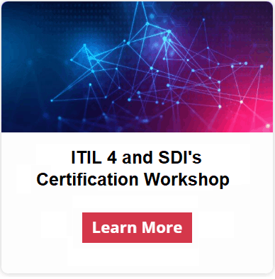 Itil 4 And Sdc Workshop Training Service Desk Institute