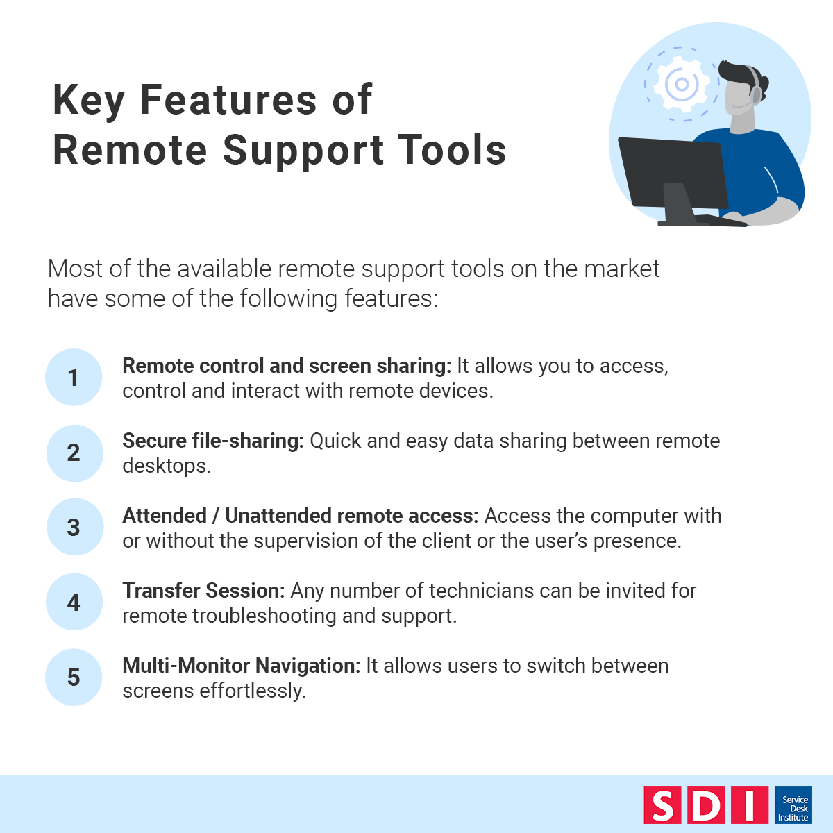 SDI Top The Best Remote Support Tools in 2023