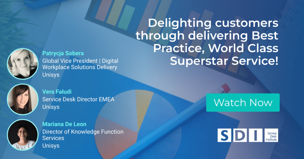 Unisys Service Desk Institute