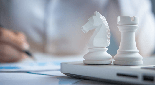 chess figures on the table