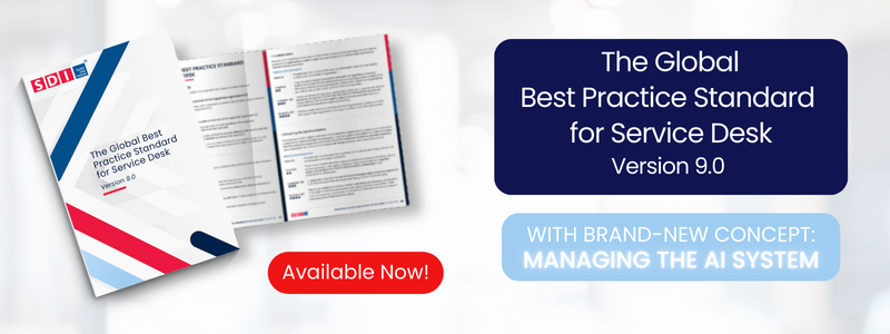 Best Practice Standard for Service Desk