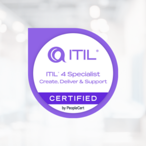 ITIL 4 Specialist: Create, Deliver and Support