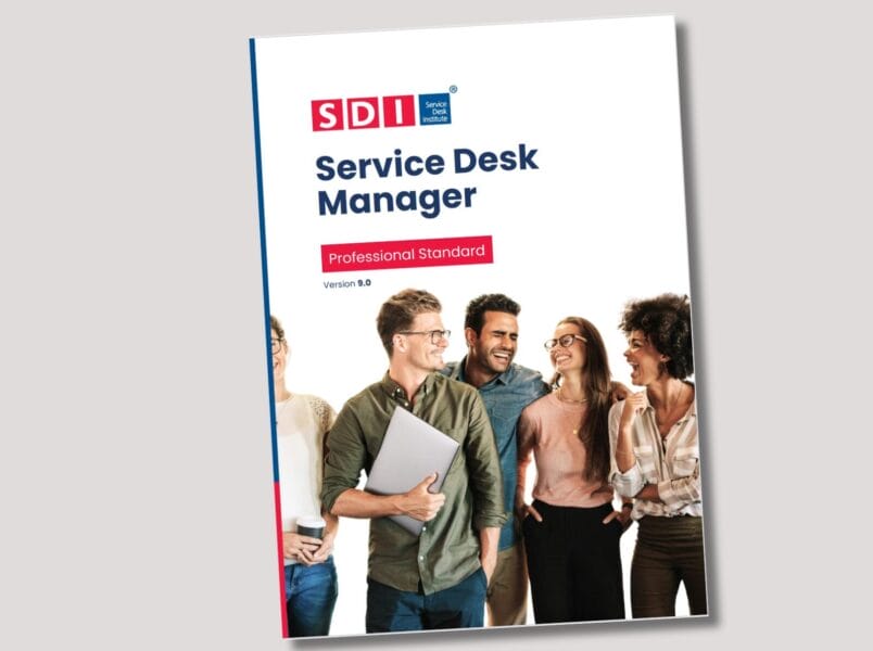 service desk manager standard v9