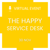 The Happy Service Desk Mega Menu Button