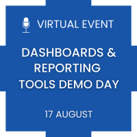 dashboard reporting tools demo day mega menu button